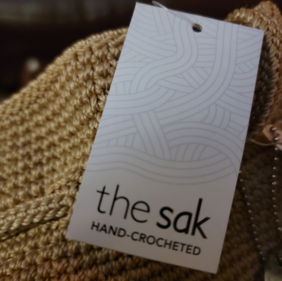 The Sak Kali Hand-Crocheted Drawstring Backpack - Picture 5 of 6